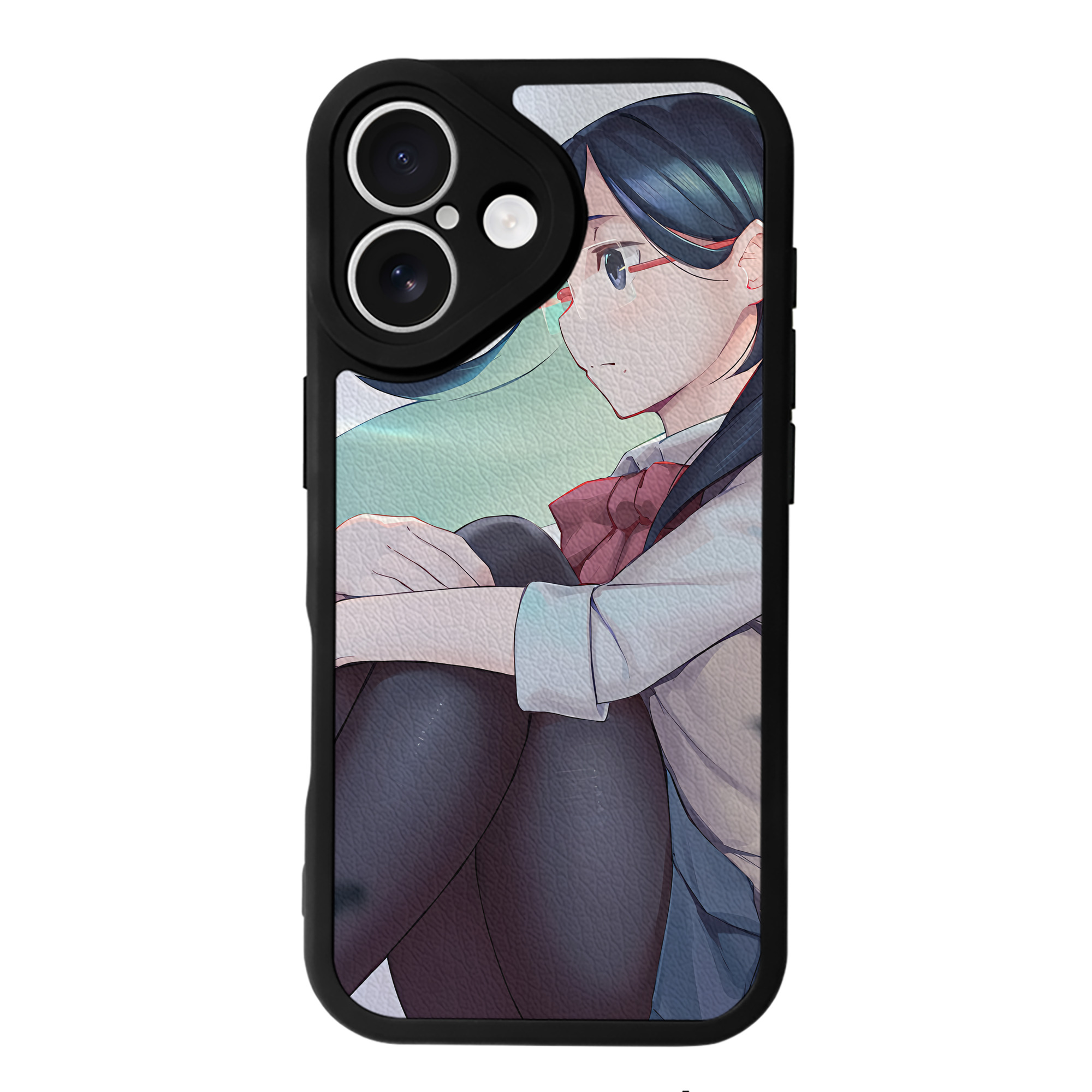 （画像用） ハイキュー!! Haikyu!! 【iPhone 16シリーズ対応】シリコンスマホケース（レザー調） 材質：シリコン